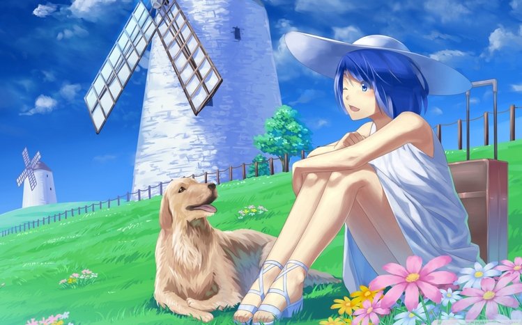 Anime Girl Theme screenshot #5