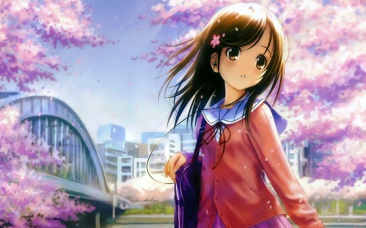 Cute Anime Theme screenshot #16