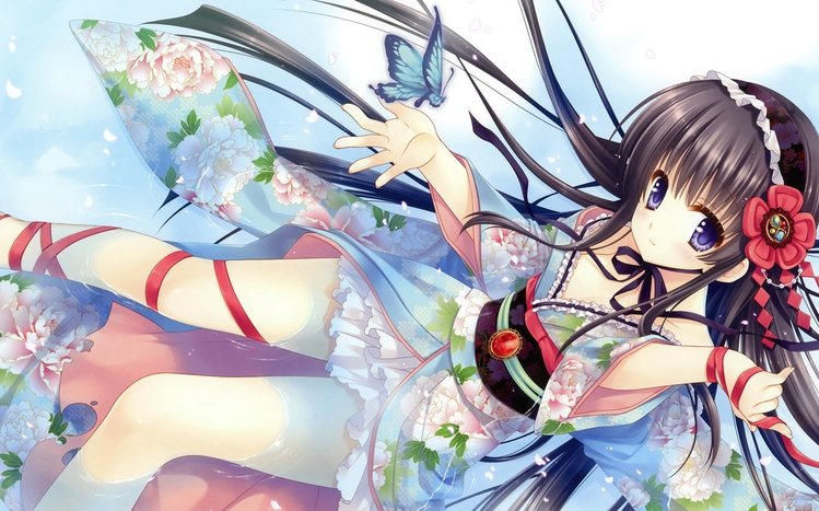 Cute Anime Theme screenshot #13