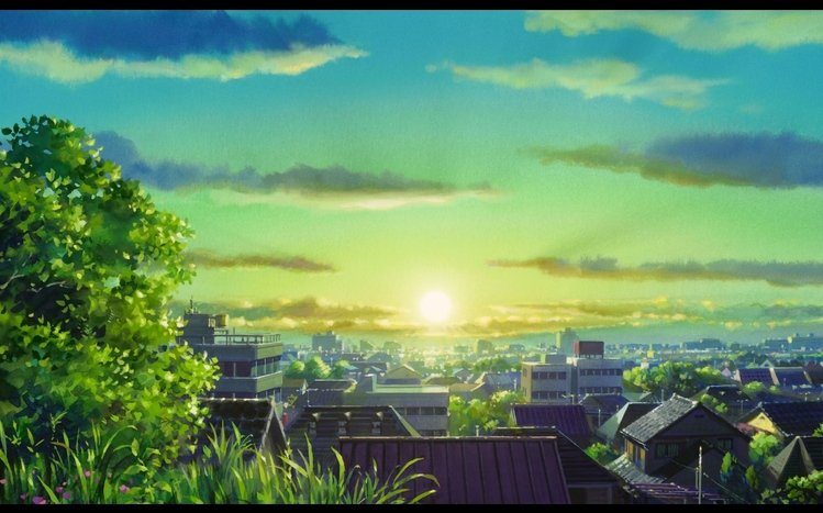Anime Scenery Theme screenshot #12