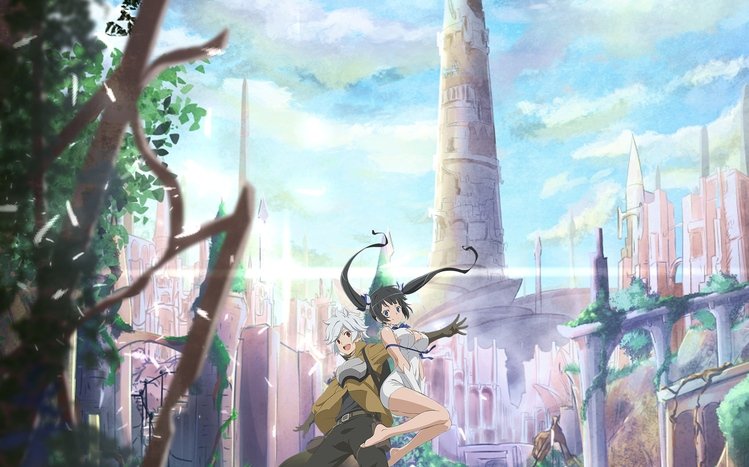 Is It Wrong To Try and Pick Up Girls In a Dungeon? Theme screenshot #2