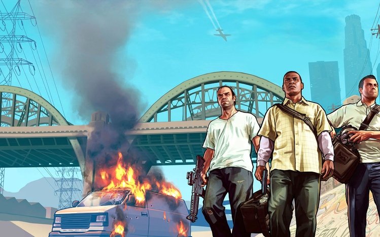 Grand Theft Auto V Theme screenshot #11