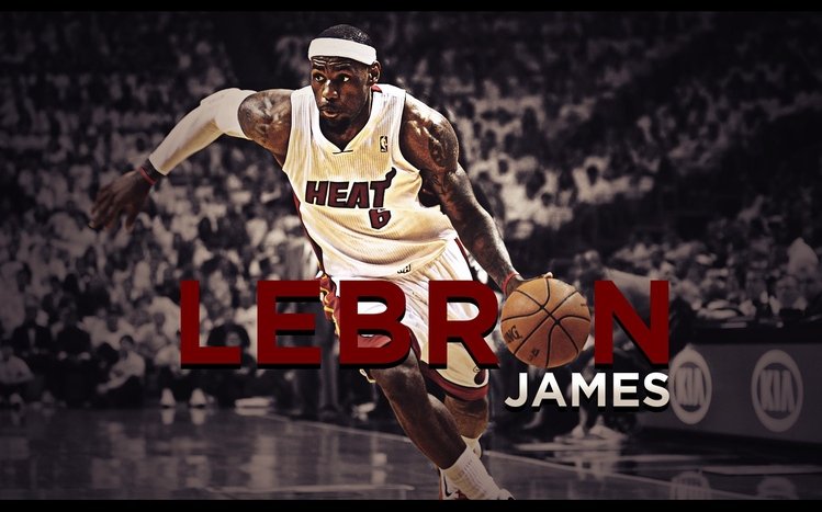 Lebron James Theme screenshot #3