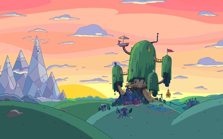 Adventure Time Theme screenshot #9
