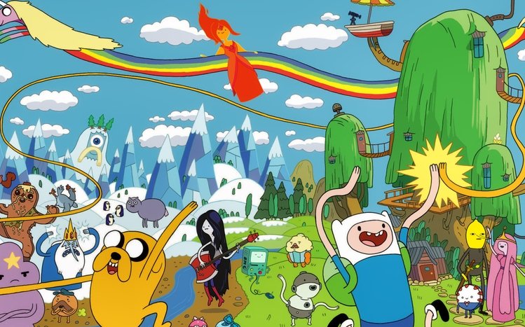 Adventure Time Theme screenshot #14