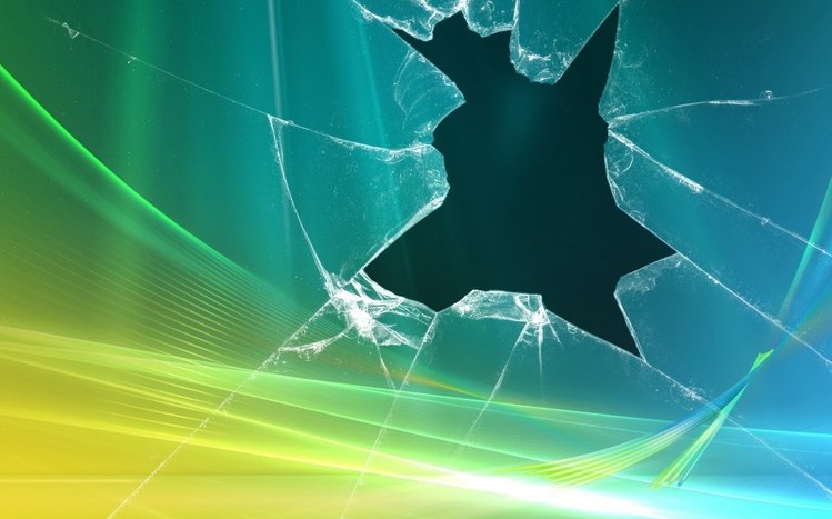 Broken Screen Theme screenshot #6