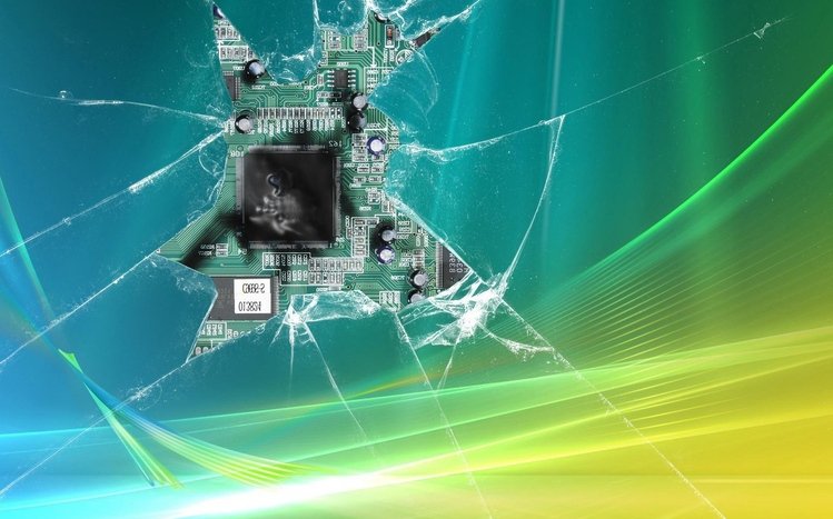 Cracked Screen Theme screenshot #8