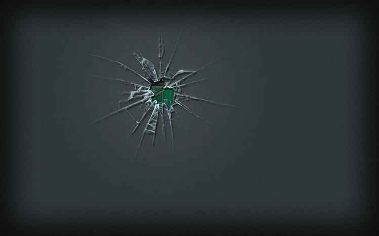 Cracked Screen Theme screenshot #2