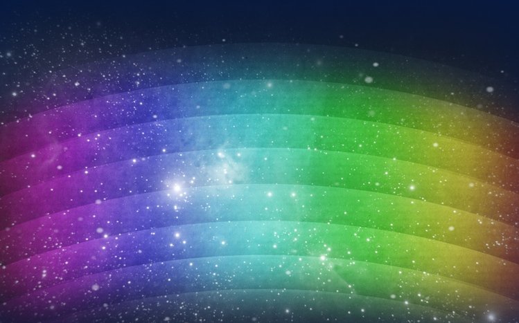 Rainbow Theme screenshot #10