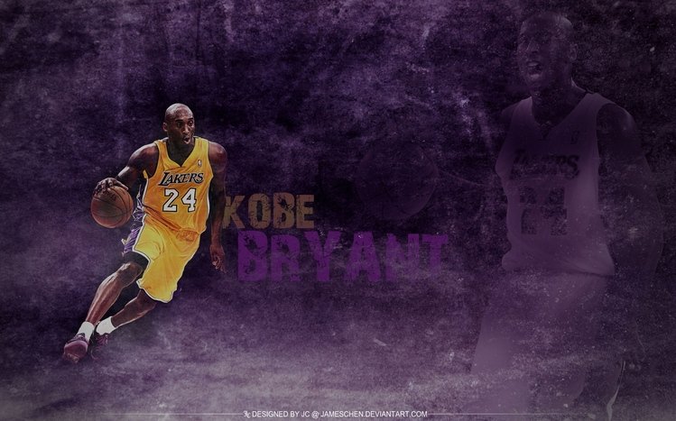 Kobe Bryant Theme screenshot #2