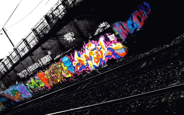 Graffiti Theme screenshot #9