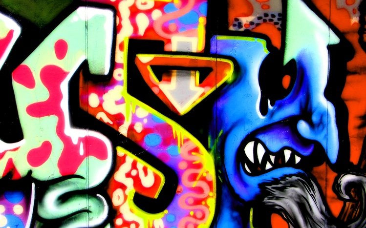 Graffiti Theme screenshot #11