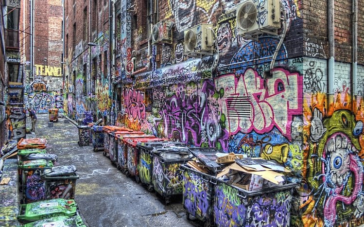 Graffiti Theme screenshot #6