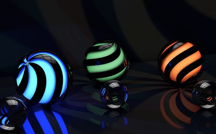 3D Theme screenshot #6