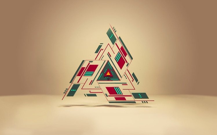 Geometric Theme screenshot #1