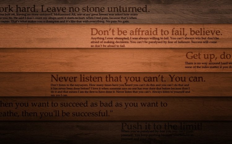 Motivational Theme screenshot #16