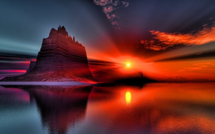 Sunset Theme screenshot #3