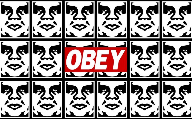Obey Theme screenshot #1