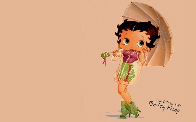 Betty Boop Theme screenshot #3