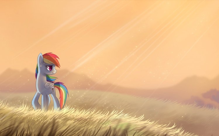 Rainbow Dash Theme screenshot #10