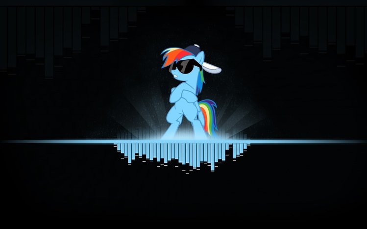 Rainbow Dash Theme screenshot #14