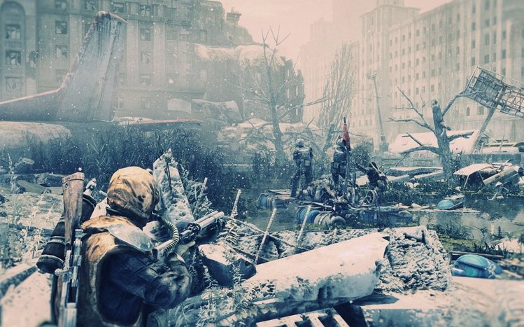 Metro Last Light Theme screenshot #9