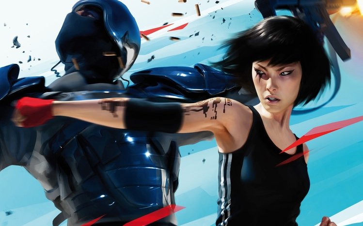 Mirror’s Edge Theme screenshot #12