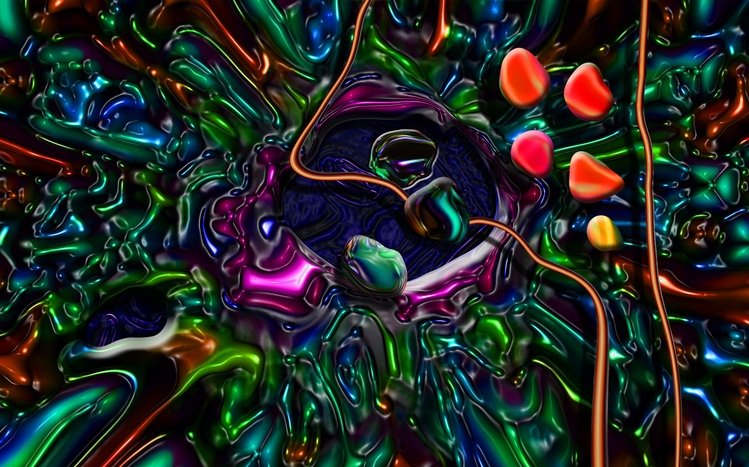 Psychedelic Theme screenshot #17