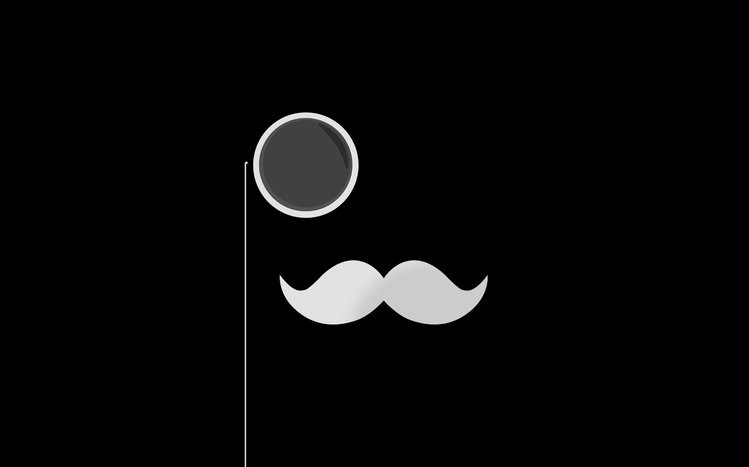 Mustache Theme screenshot #8