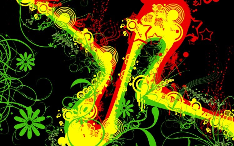 Rasta Theme screenshot #7