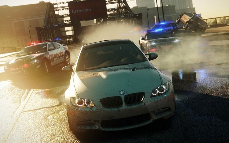 Need for Speed Most Wanted Theme screenshot #1