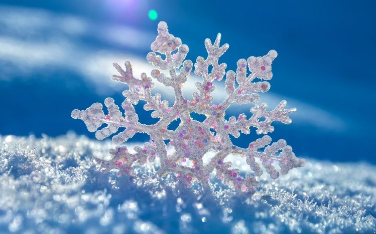 Snowflake Theme screenshot #1