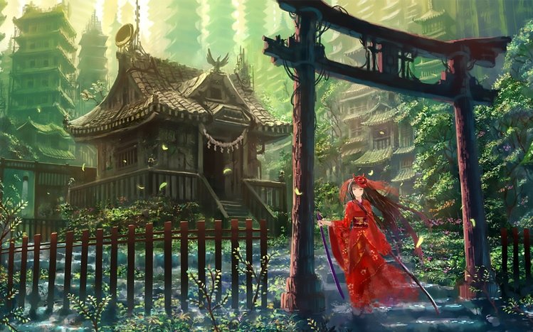 Japanese Theme screenshot #11