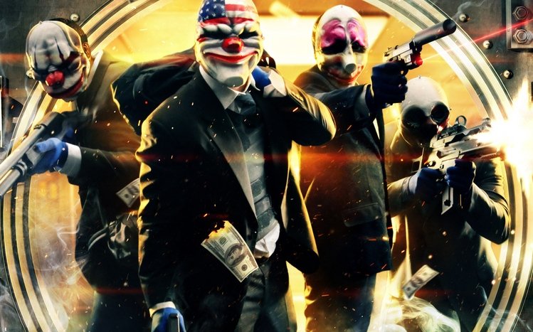 Payday 2 Theme screenshot #3