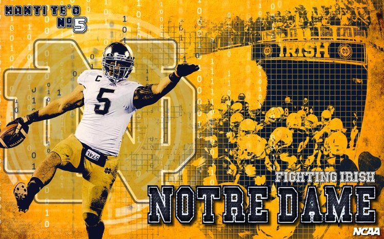 Notre Dame Fighting Irish Theme screenshot #4