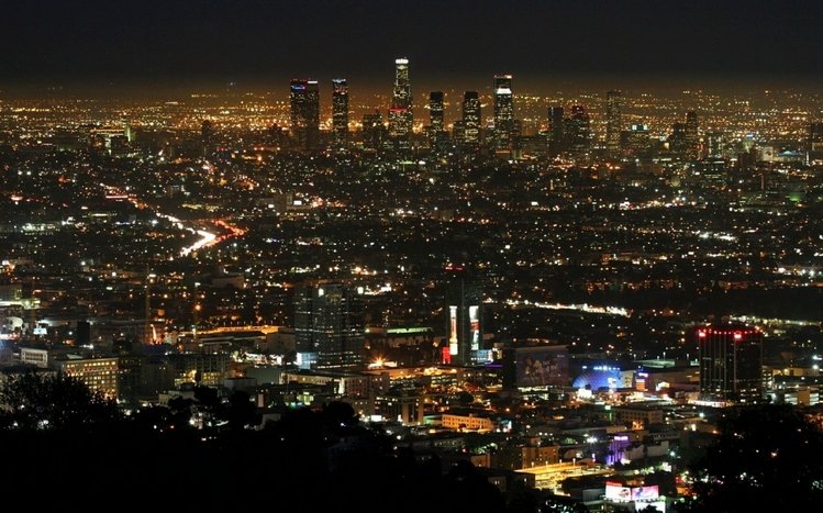 Los Angeles Theme screenshot #3