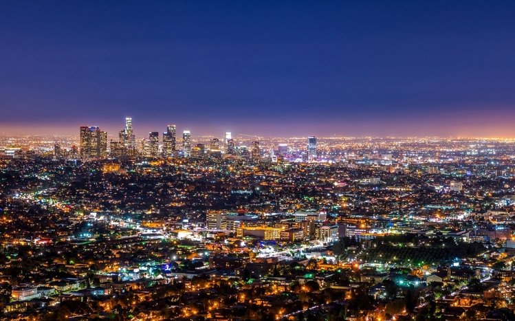 Los Angeles Theme screenshot #5