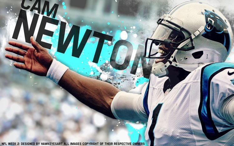 Cam Newton Theme screenshot #10