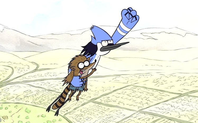 Regular Show Theme screenshot #12