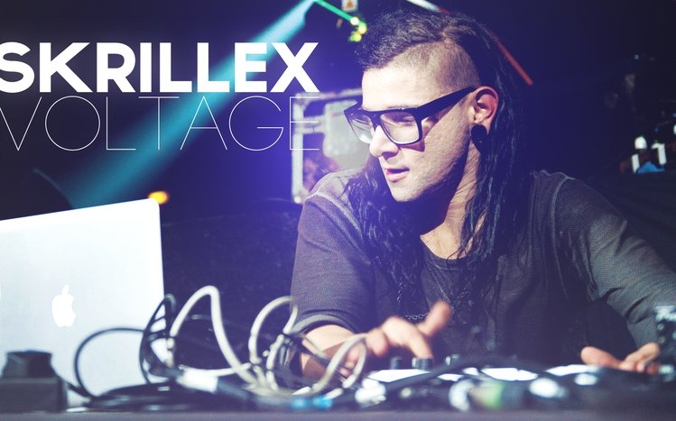 Skrillex Theme screenshot #5