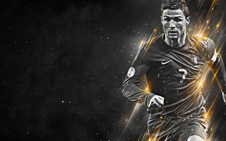 CR7 Theme screenshot #1