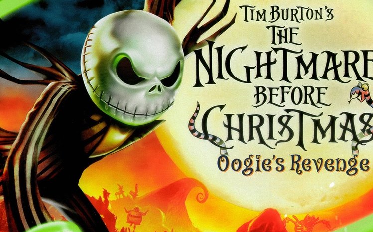 The Nightmare Before Christmas Theme screenshot #3