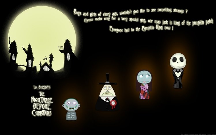 The Nightmare Before Christmas Theme screenshot #2