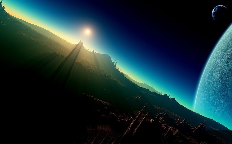 Sci-Fi Theme screenshot #2