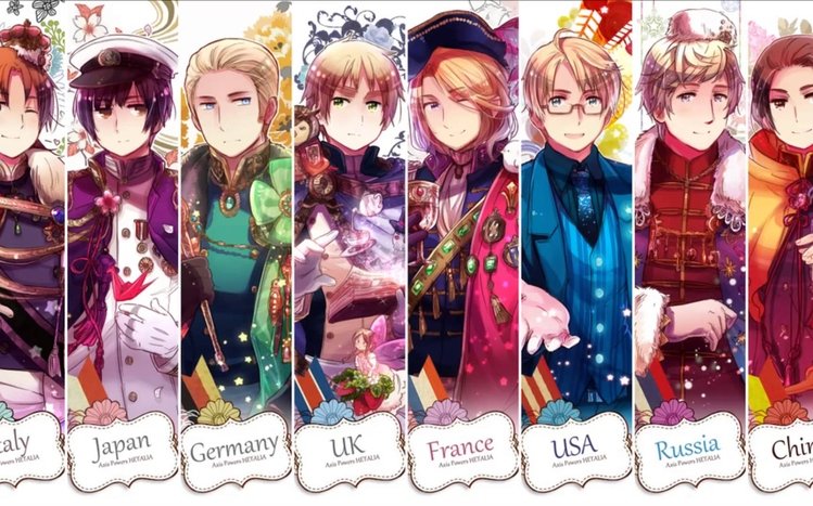 Hetalia: Axis Powers Theme screenshot #18