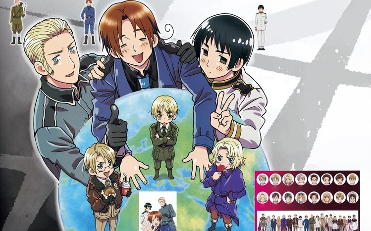Hetalia: Axis Powers Theme screenshot #1