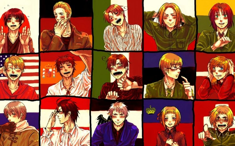Hetalia: Axis Powers Theme screenshot #7
