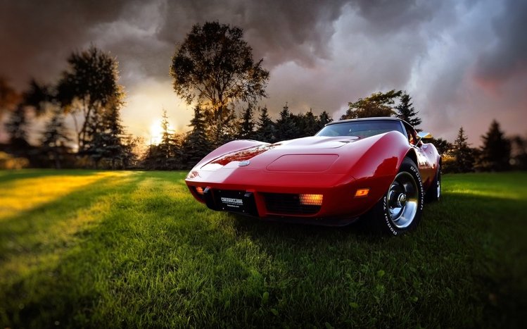 Corvette Theme screenshot #2