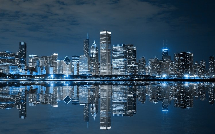 Chicago Skyline Theme screenshot #5