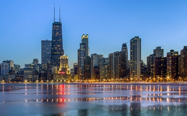 Chicago Skyline Theme screenshot #4